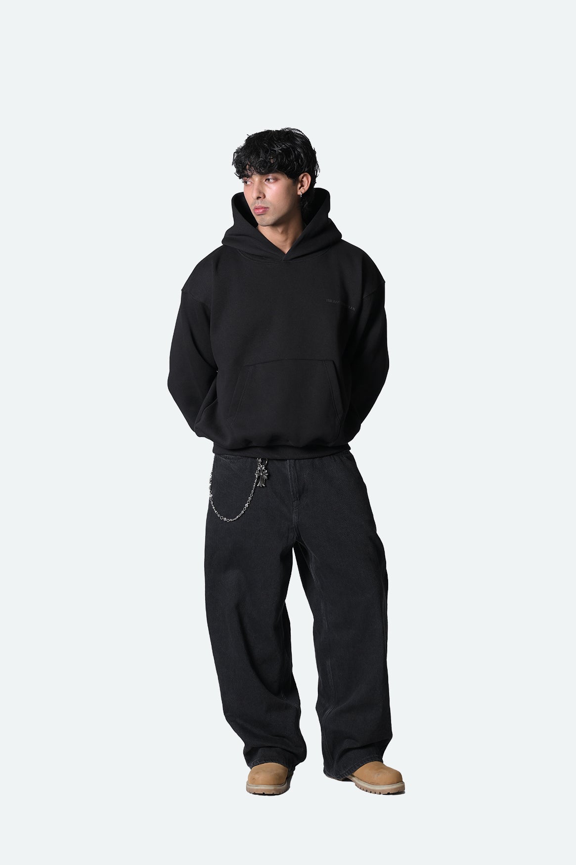 V1 Hoodie - Jet Black (Unisex)