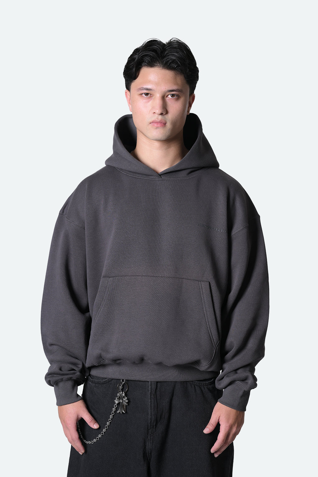 V1 Hoodie - Charcoal Grey (Unisex)