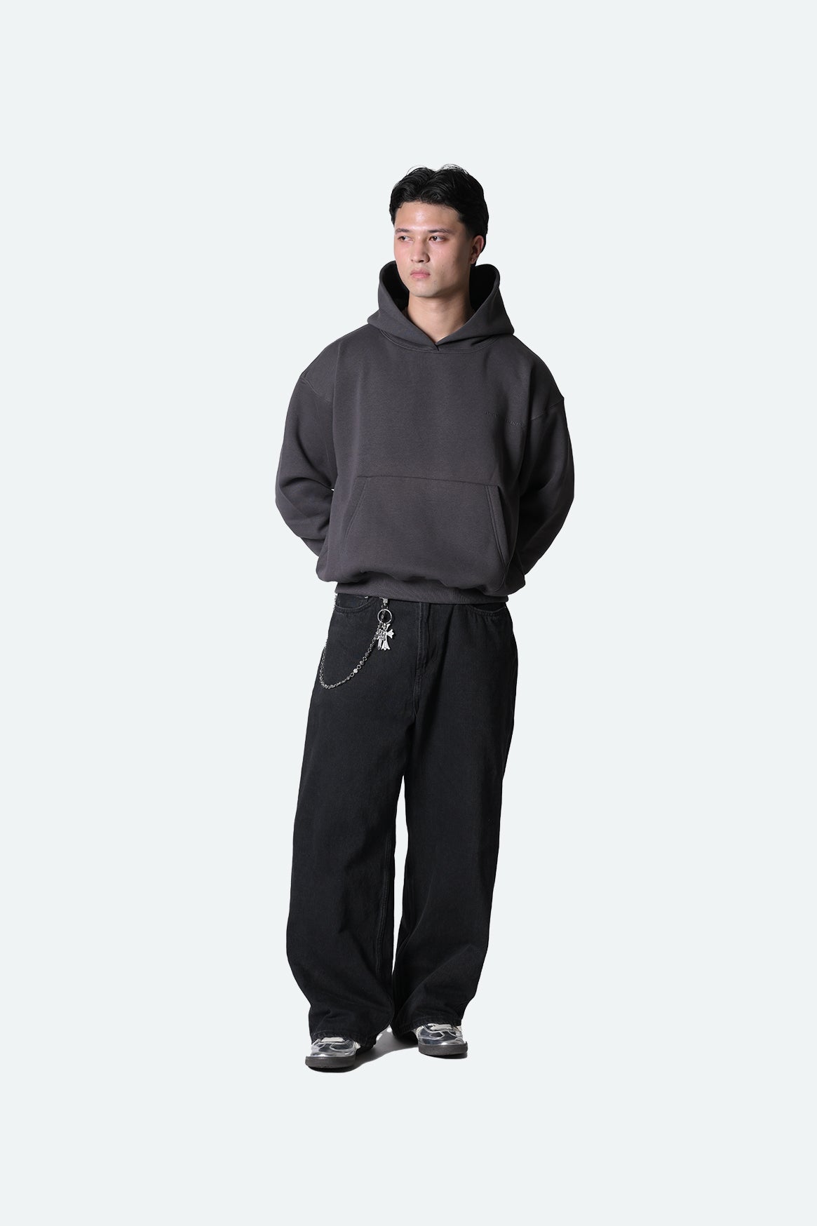 V1 Hoodie - Charcoal Grey (Unisex)