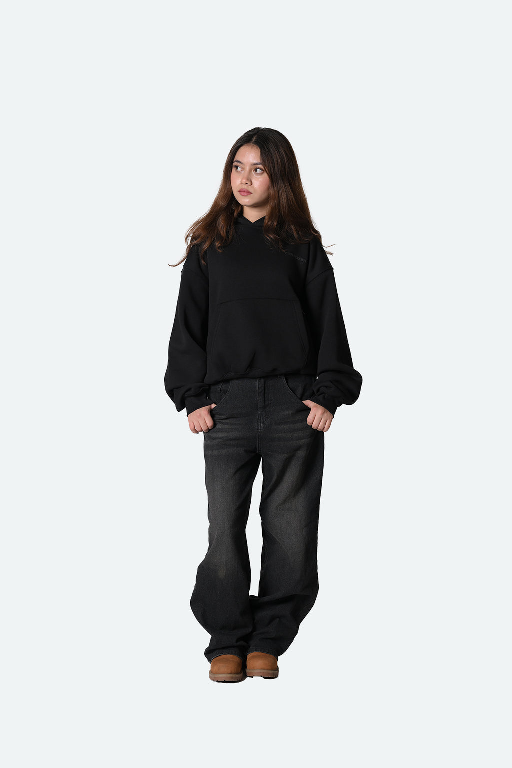 V1 Hoodie - Jet Black (Unisex)