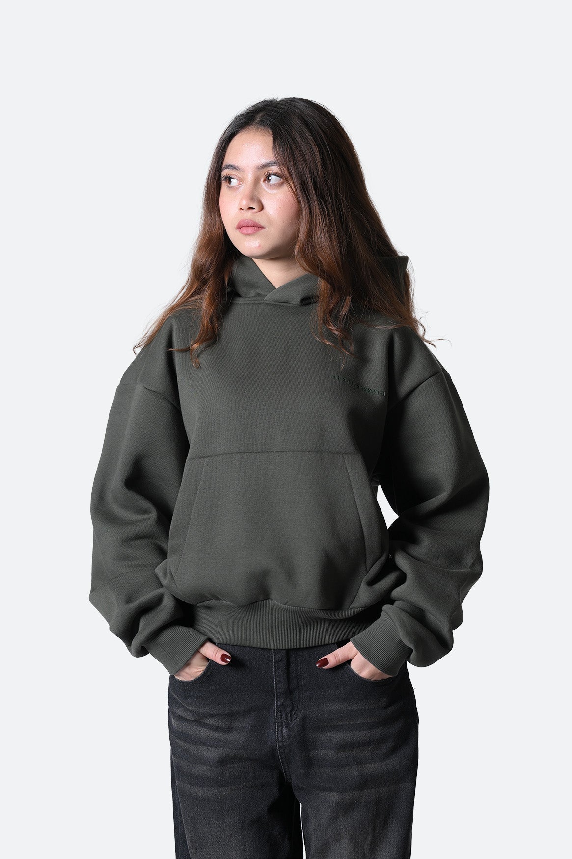 V1 Hoodie - Olive (Unisex)