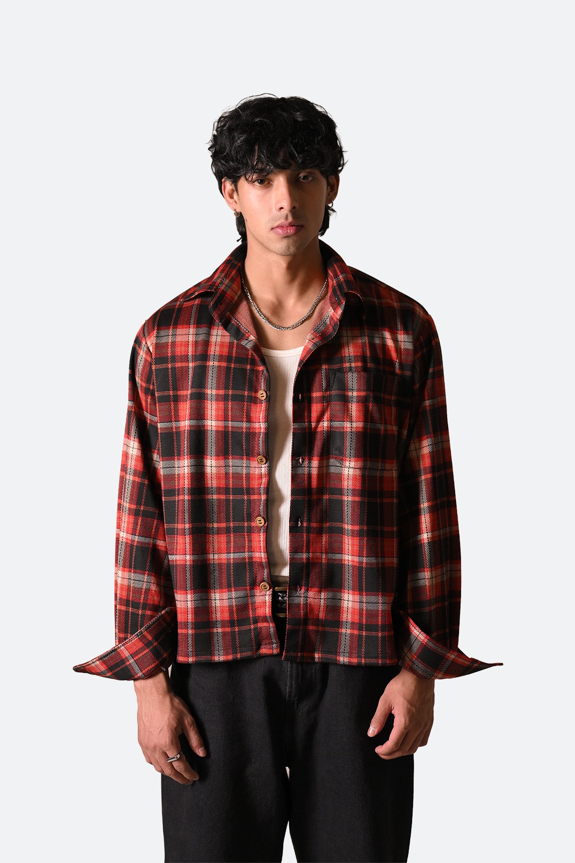 Classic Plaid Flannel Shirt