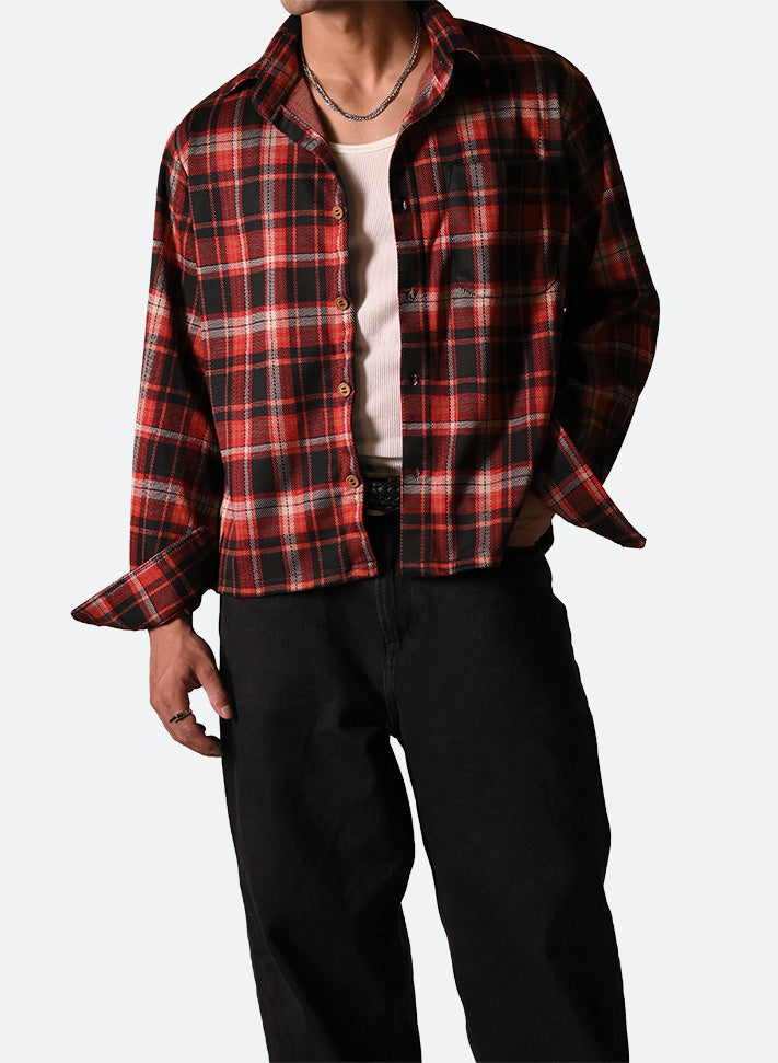 Classic Plaid Flannel Shirt