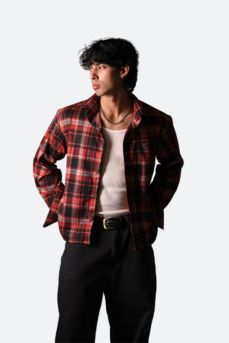 Classic Plaid Flannel Shirt