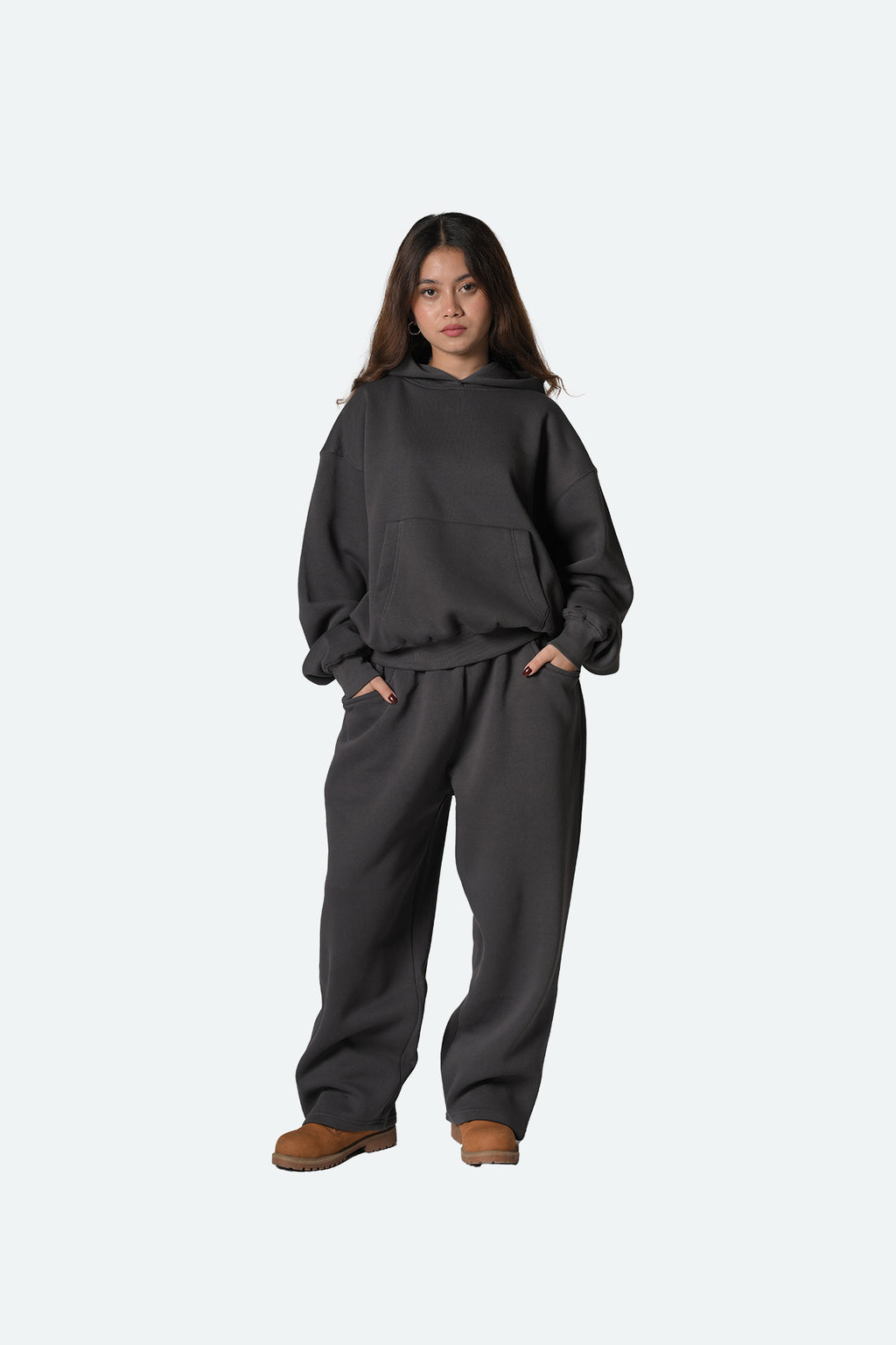 V1 Hoodie - Charcoal Grey (Unisex)