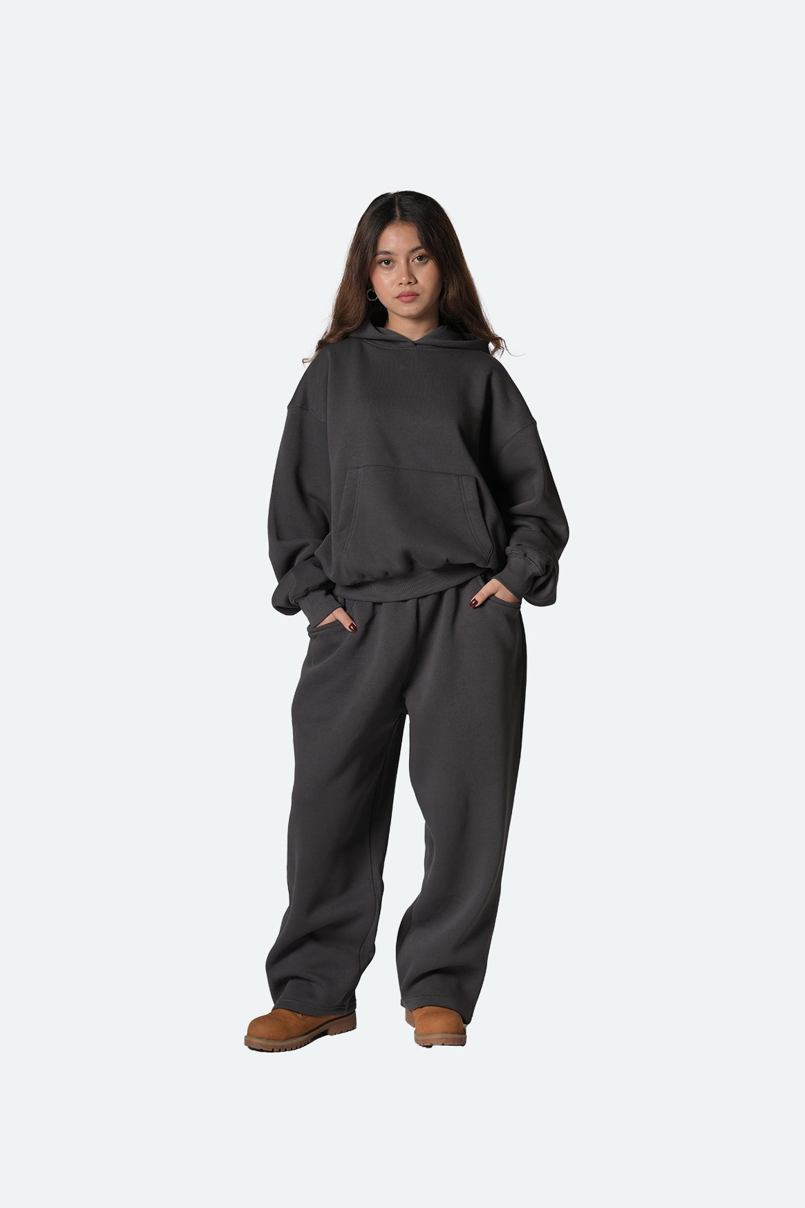 V1 Hoodie - Charcoal Grey (Unisex)