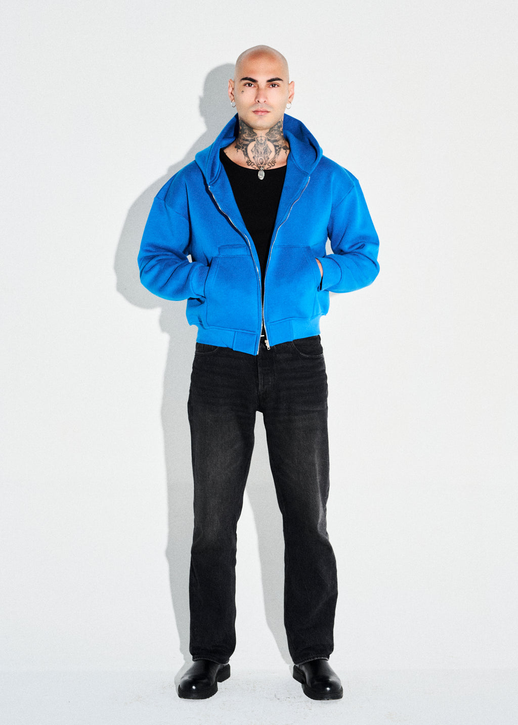 Heritage Hoodie - Blueberry