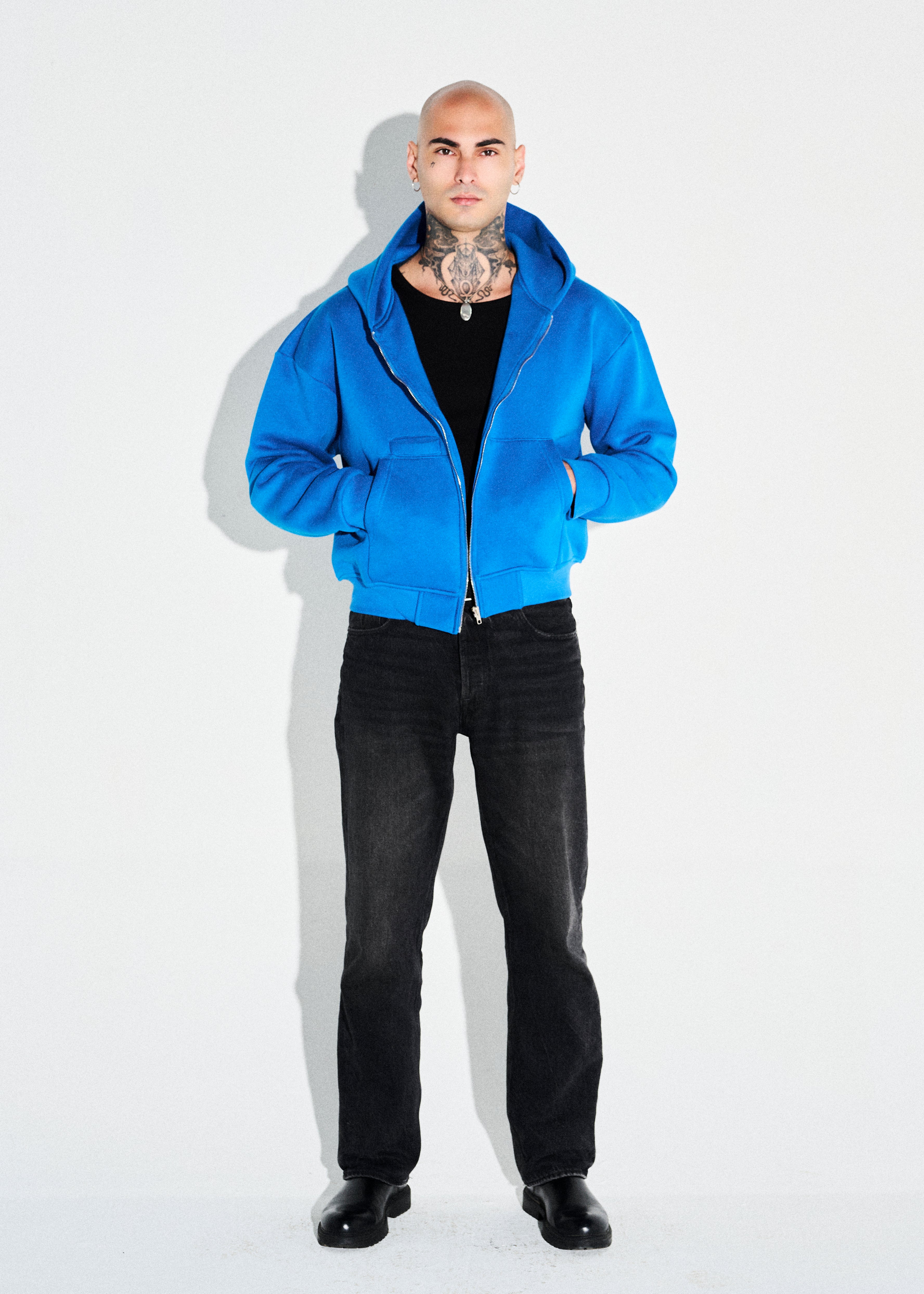 Heritage Hoodie - Blueberry