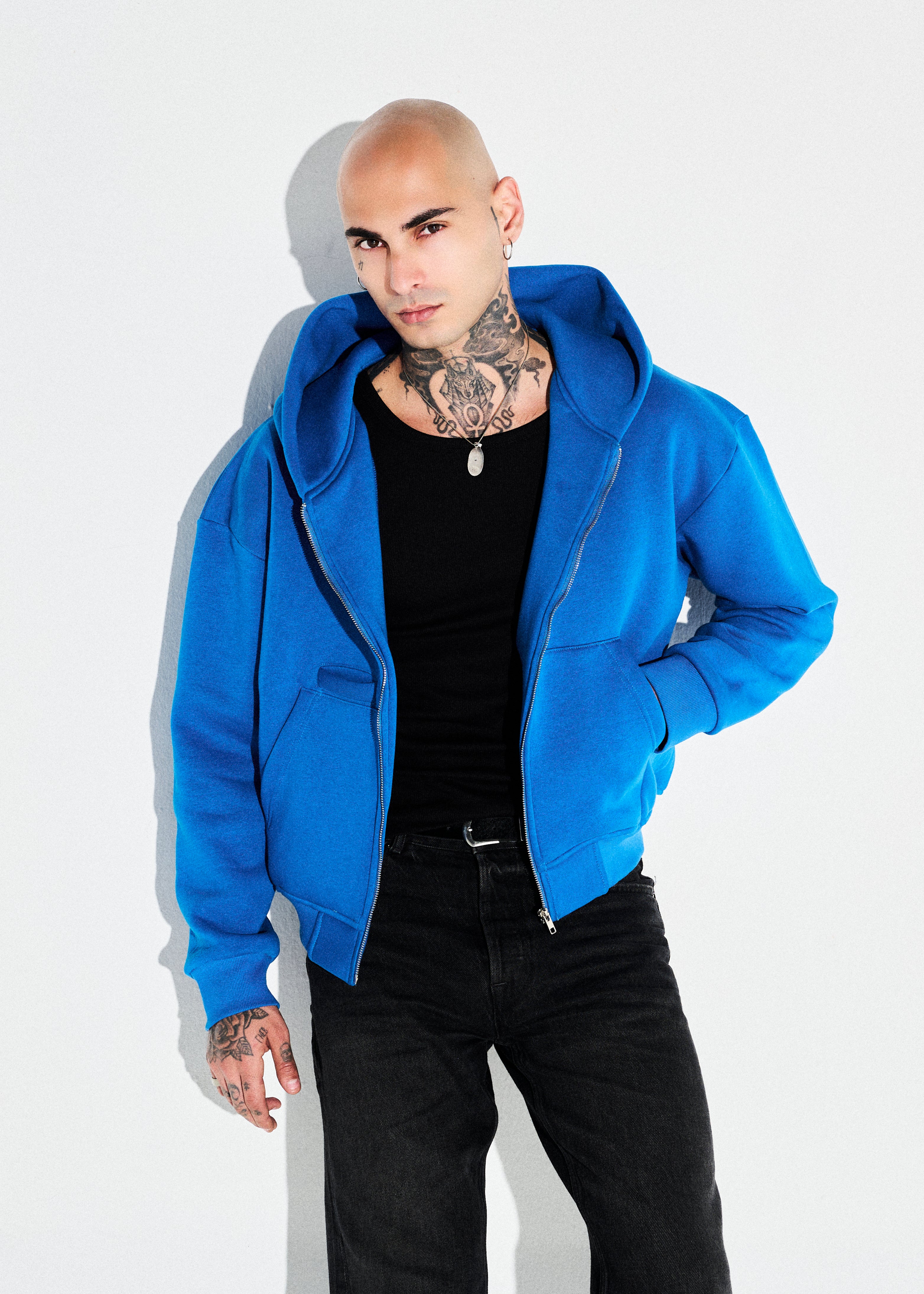 Heritage Hoodie - Blueberry