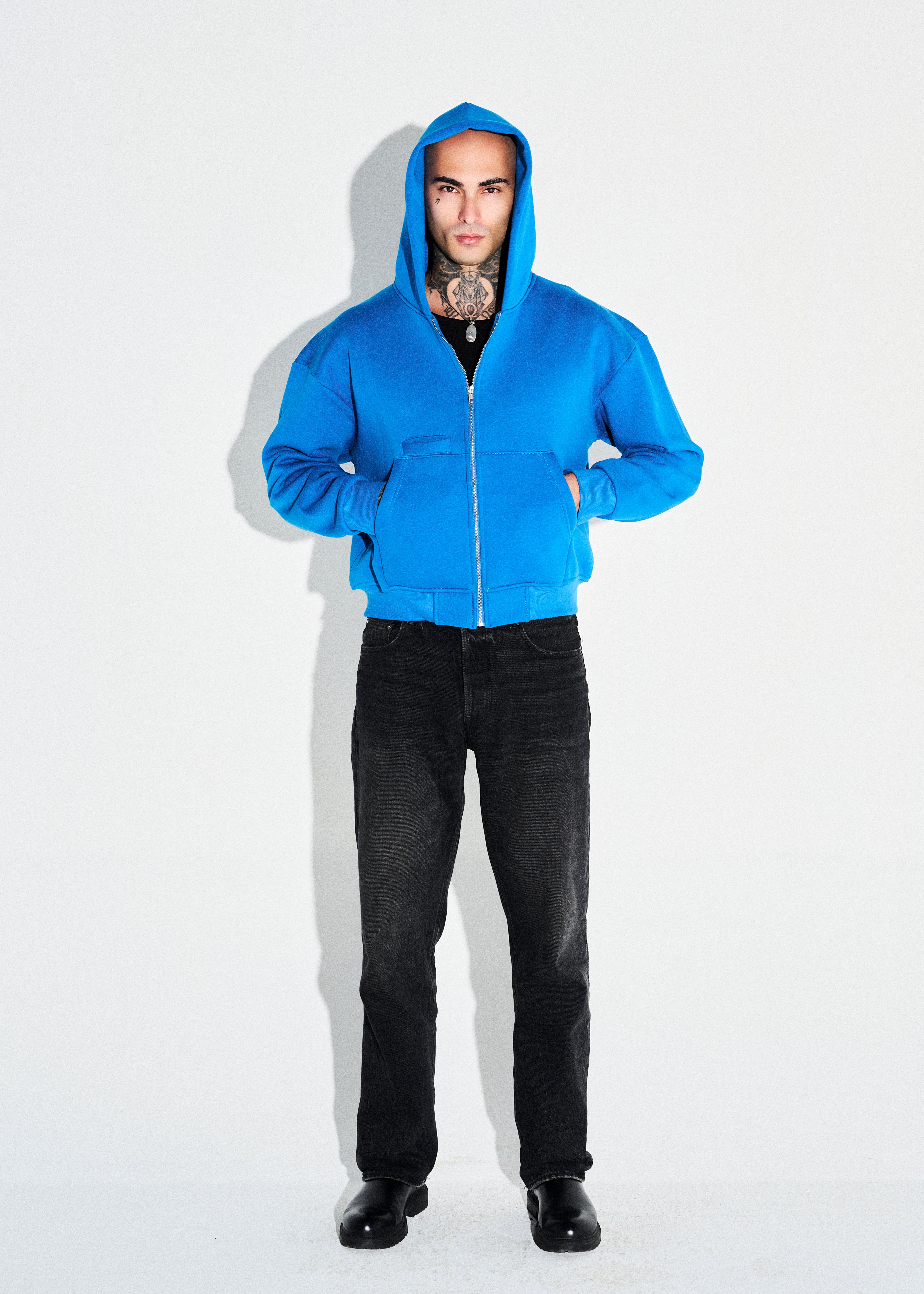 Heritage Hoodie - Blueberry