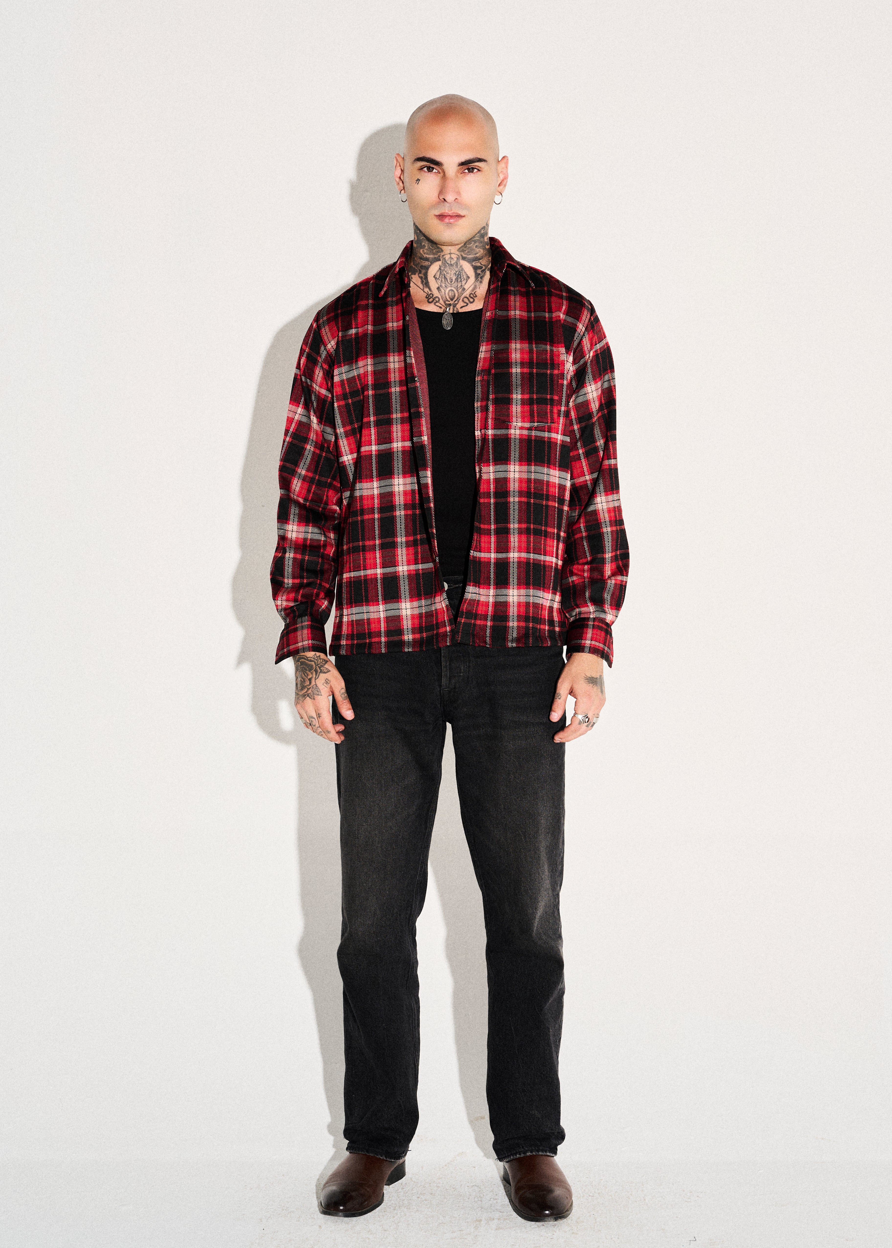 Classic Plaid Flannel Shirt
