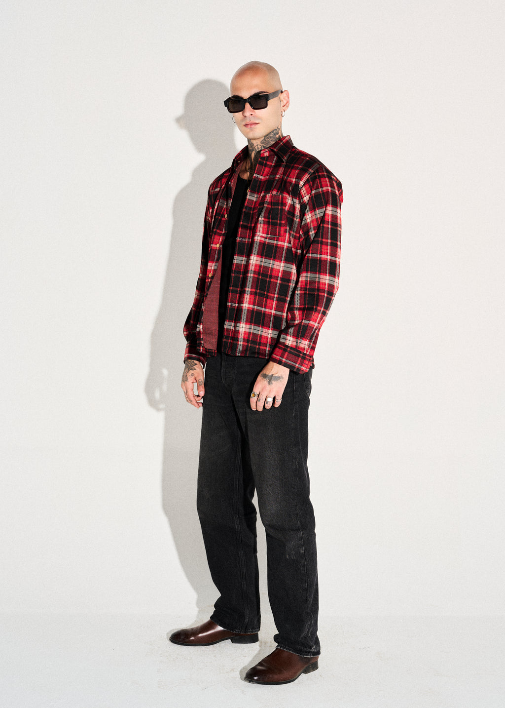 Classic Plaid Flannel Shirt