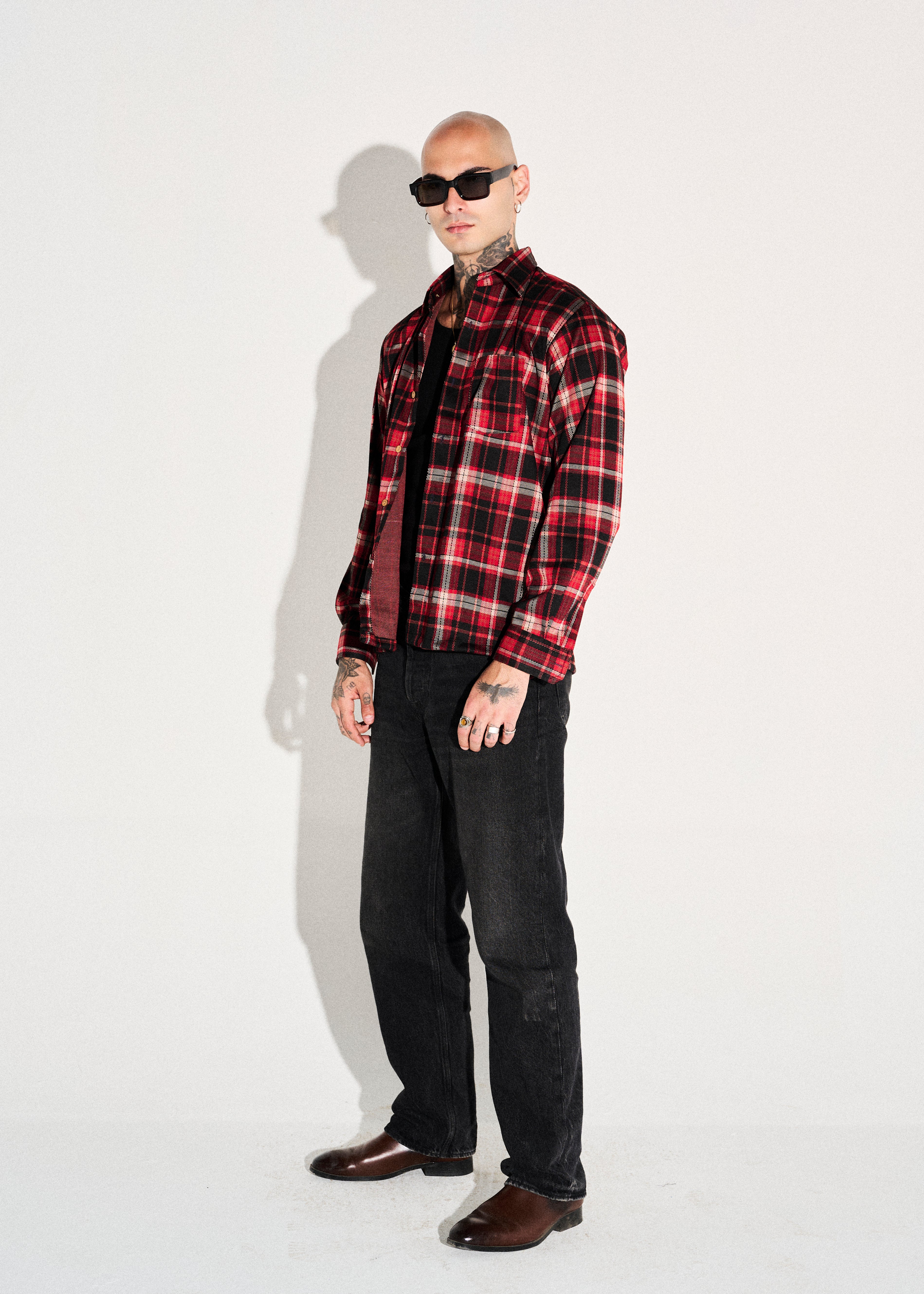 Classic Plaid Flannel Shirt