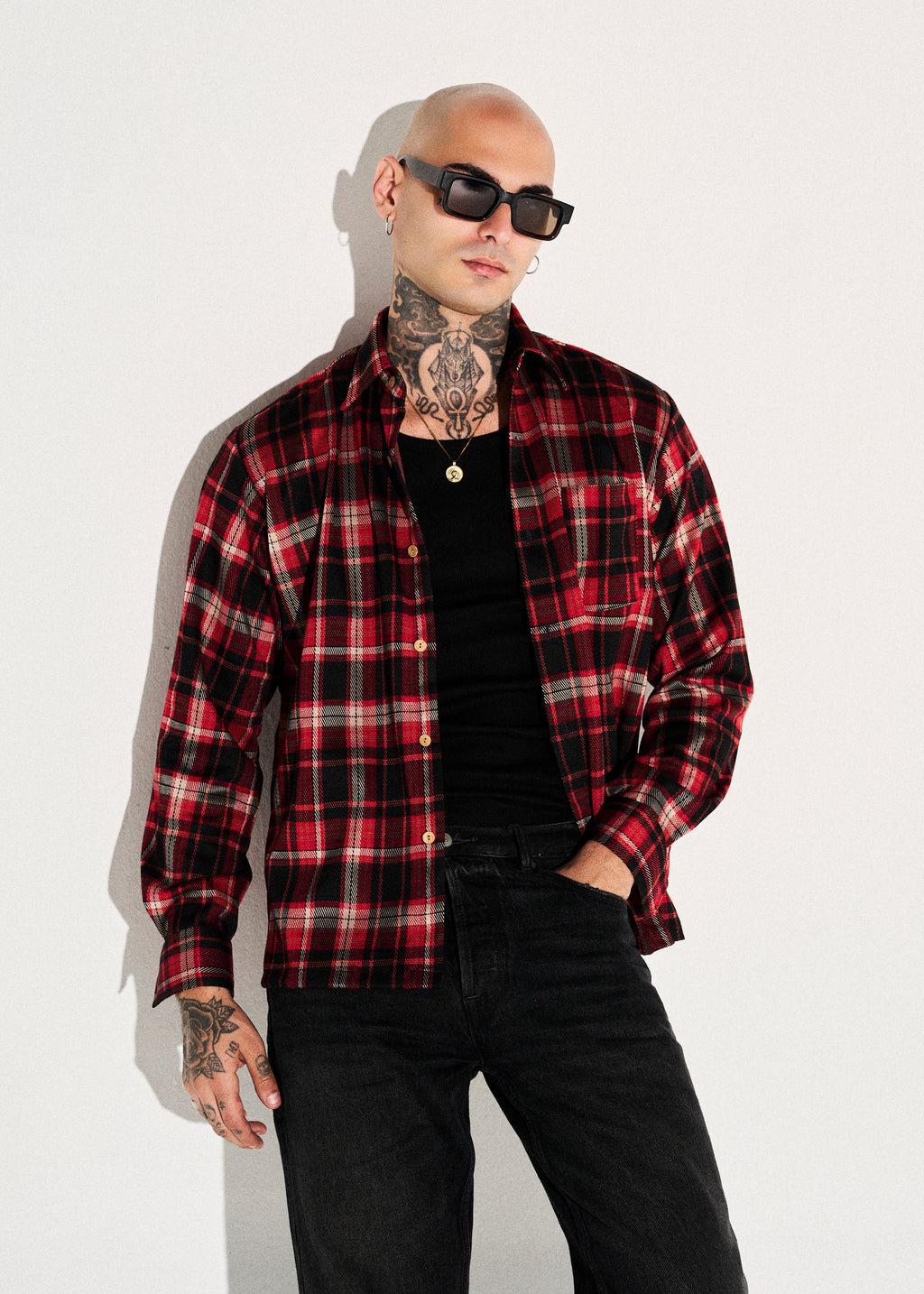 Classic Plaid Flannel Shirt
