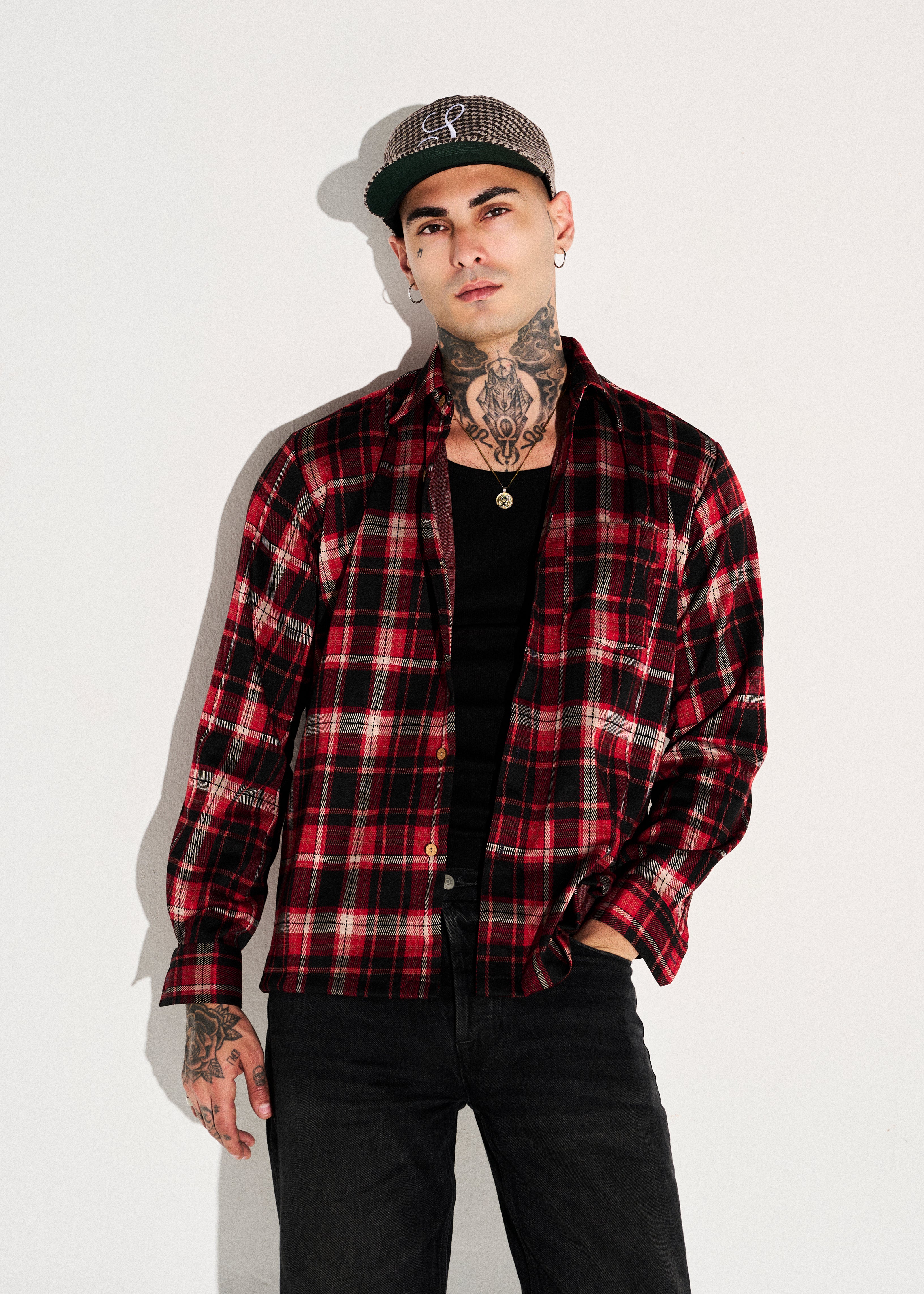Classic Plaid Flannel Shirt