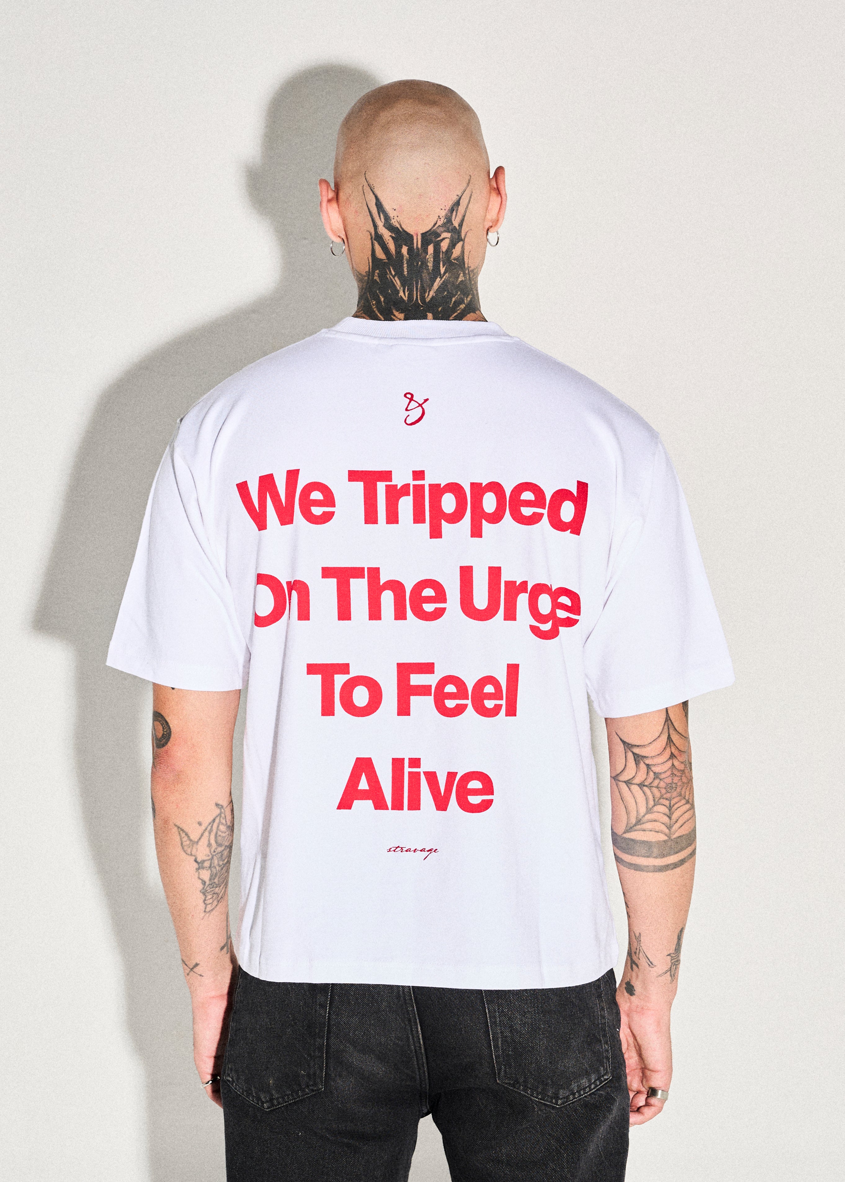 Feel Alive White Tee (Unisex)