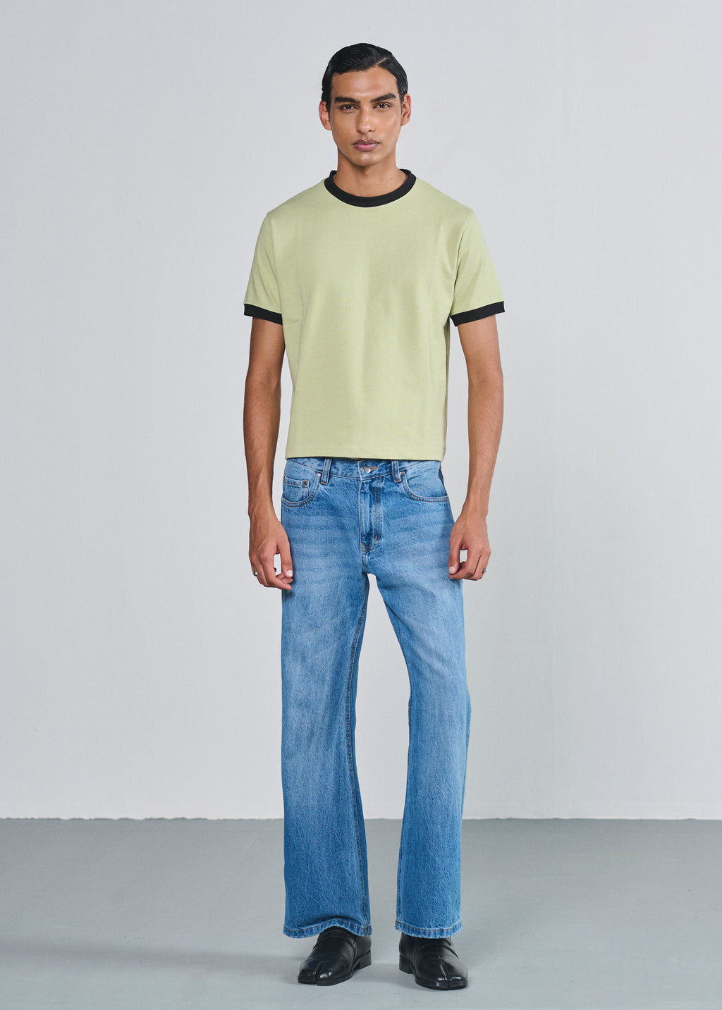 Bootcut Jeans - Denim Blue