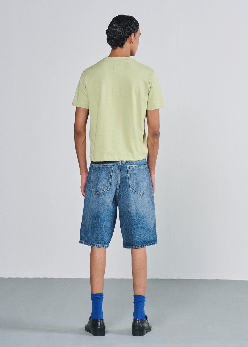 Essential Cropped Tee - Mint Green