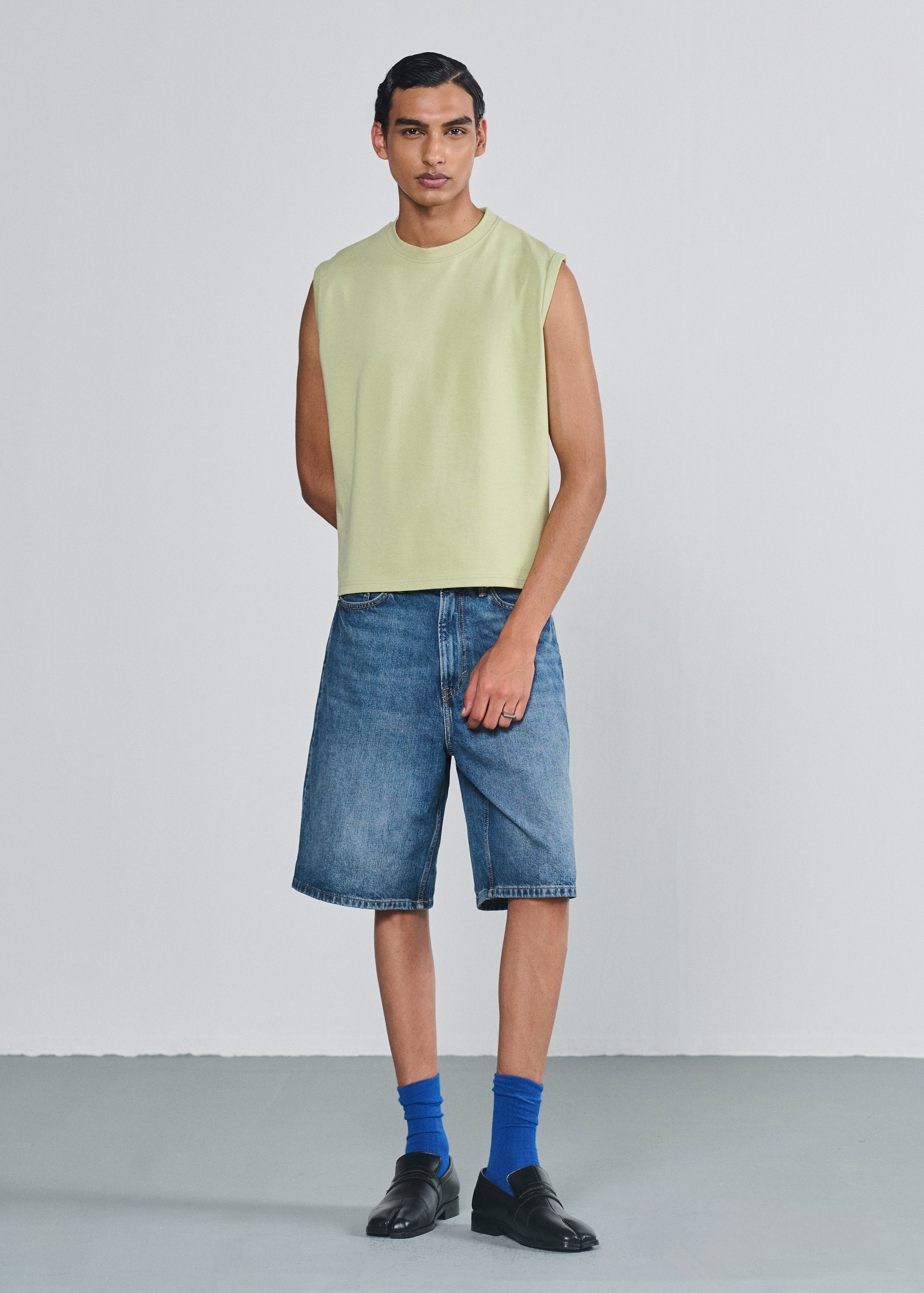 Muscle Tee - Mint Green
