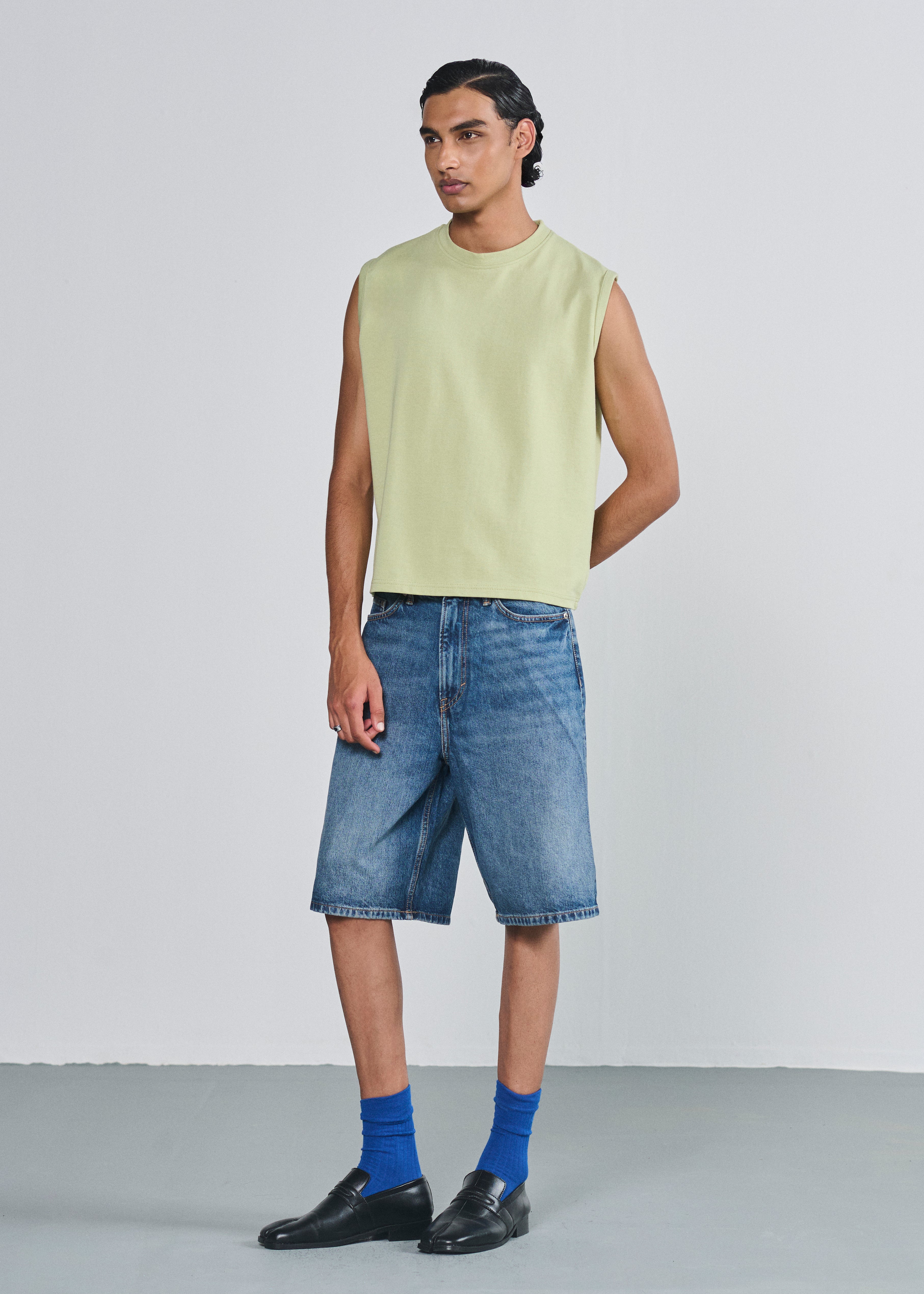 Muscle Tee - Mint Green