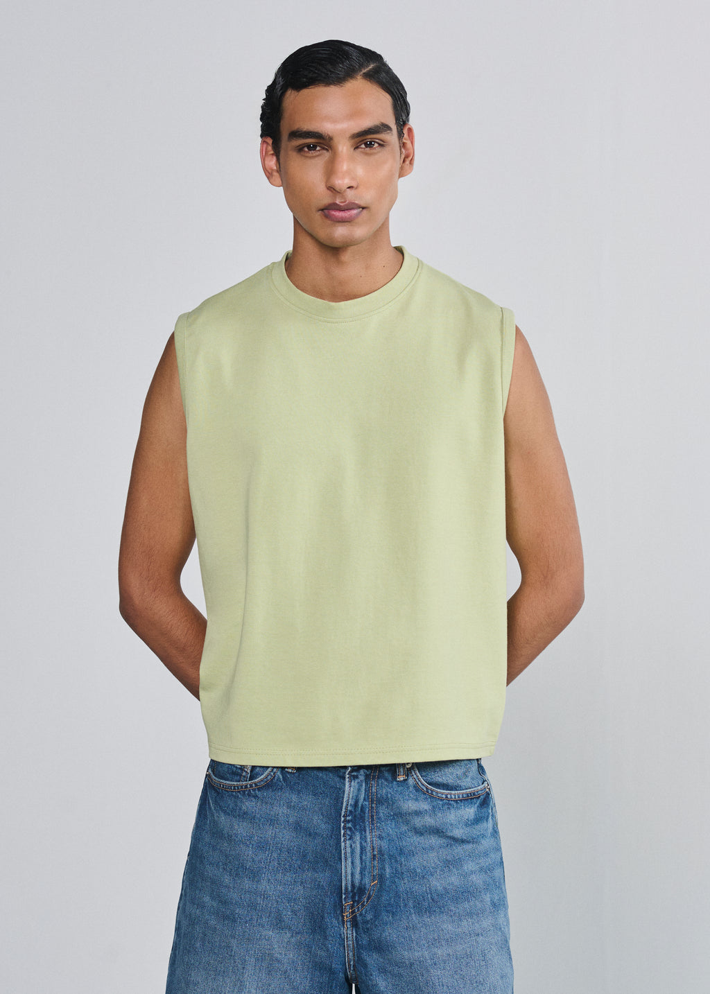 Muscle Tee - Mint Green
