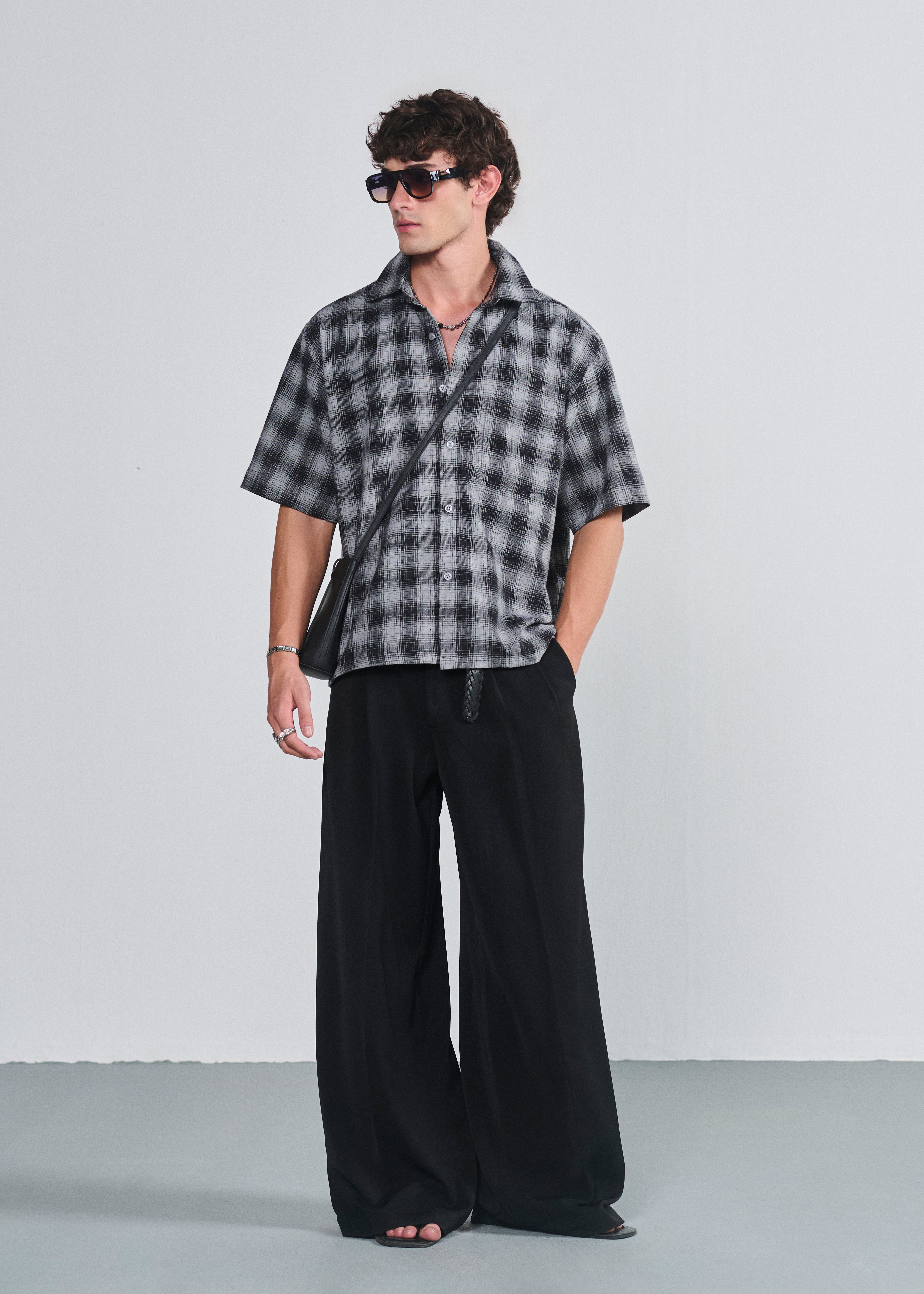 Short Sleeve Flannel Shirt