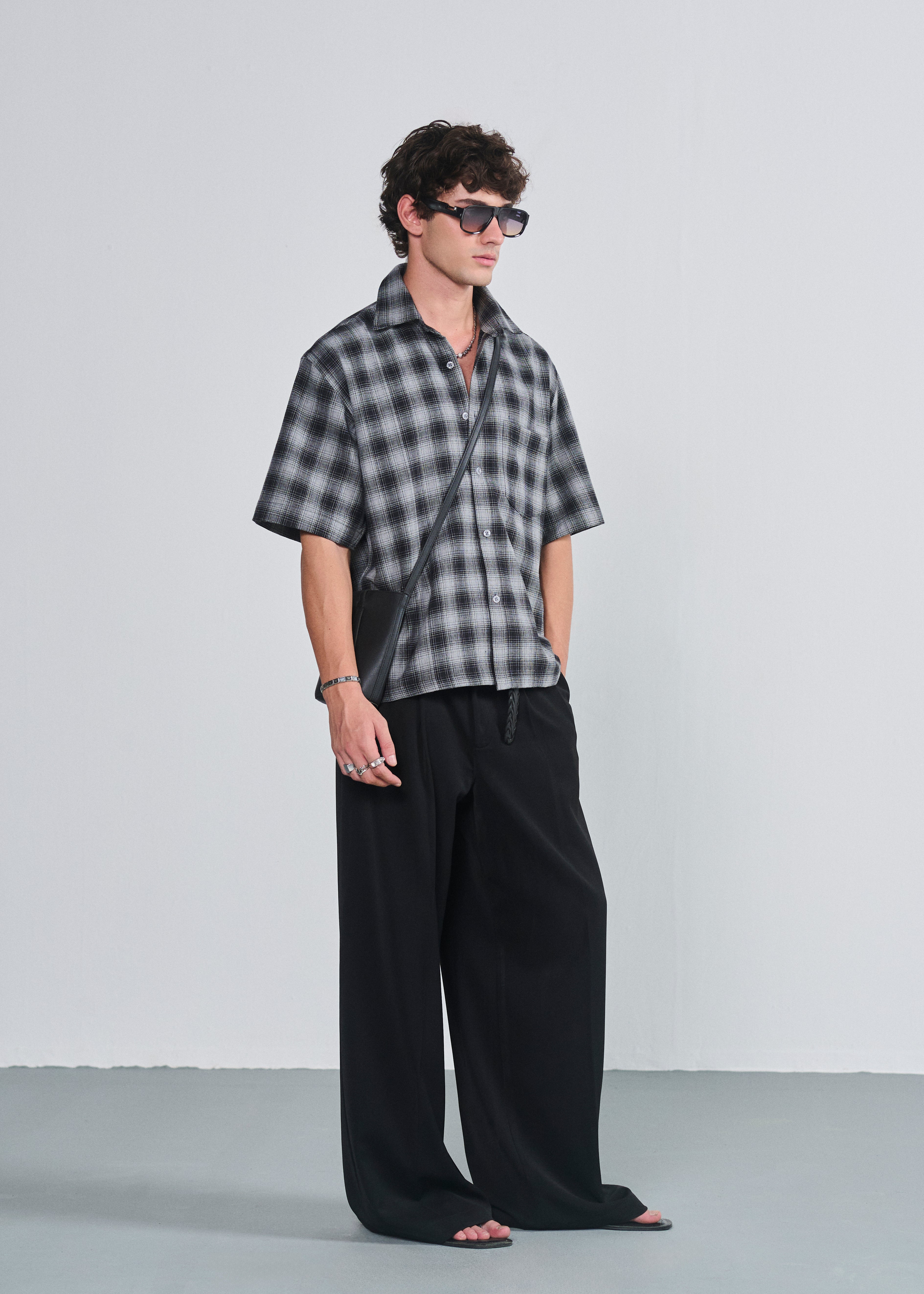 Short Sleeve Flannel Shirt
