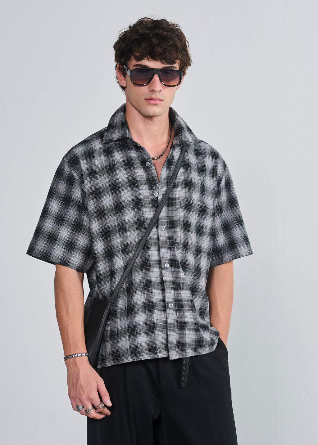 Short Sleeve Flannel Shirt