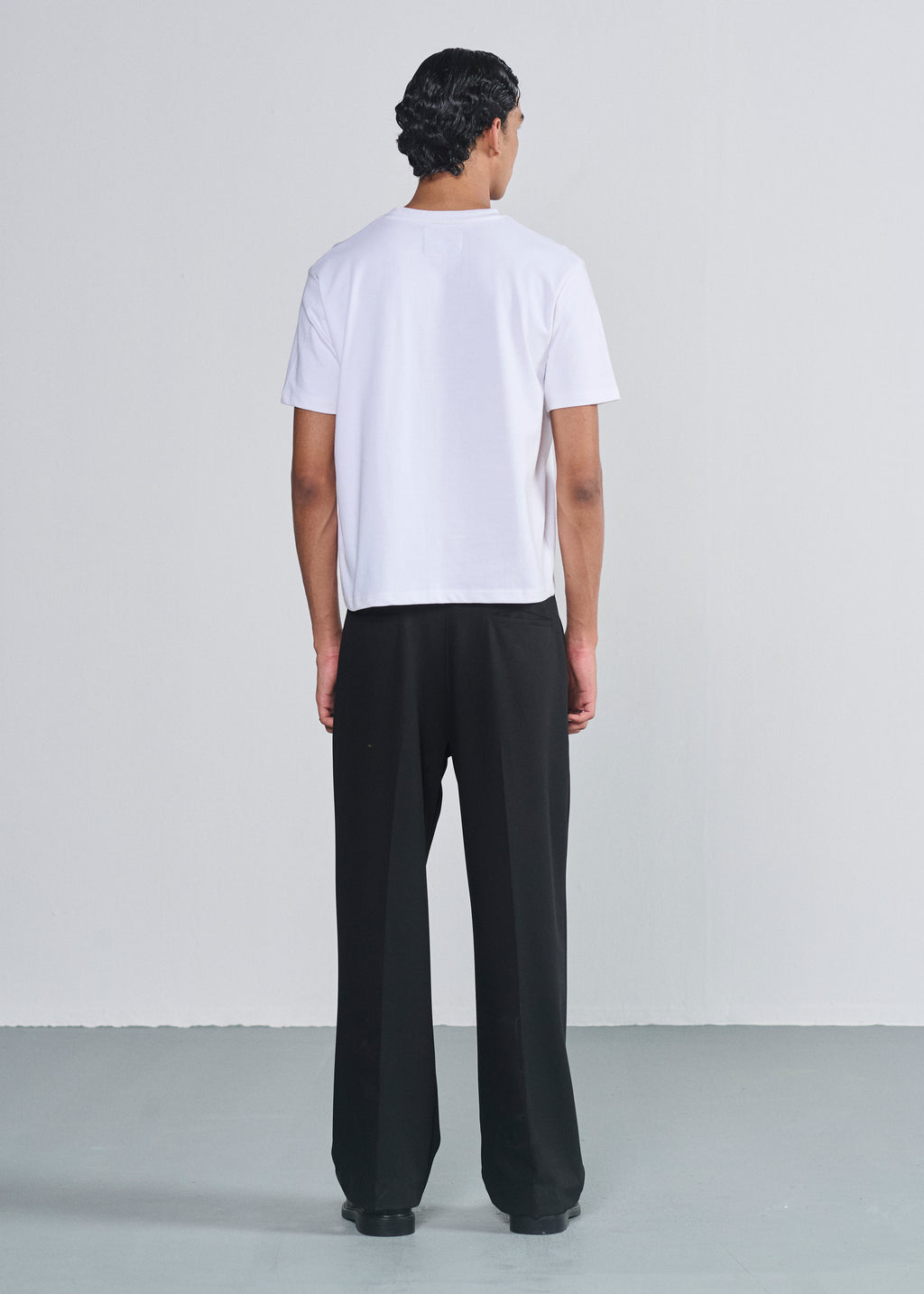 Essential Cropped Tee - White