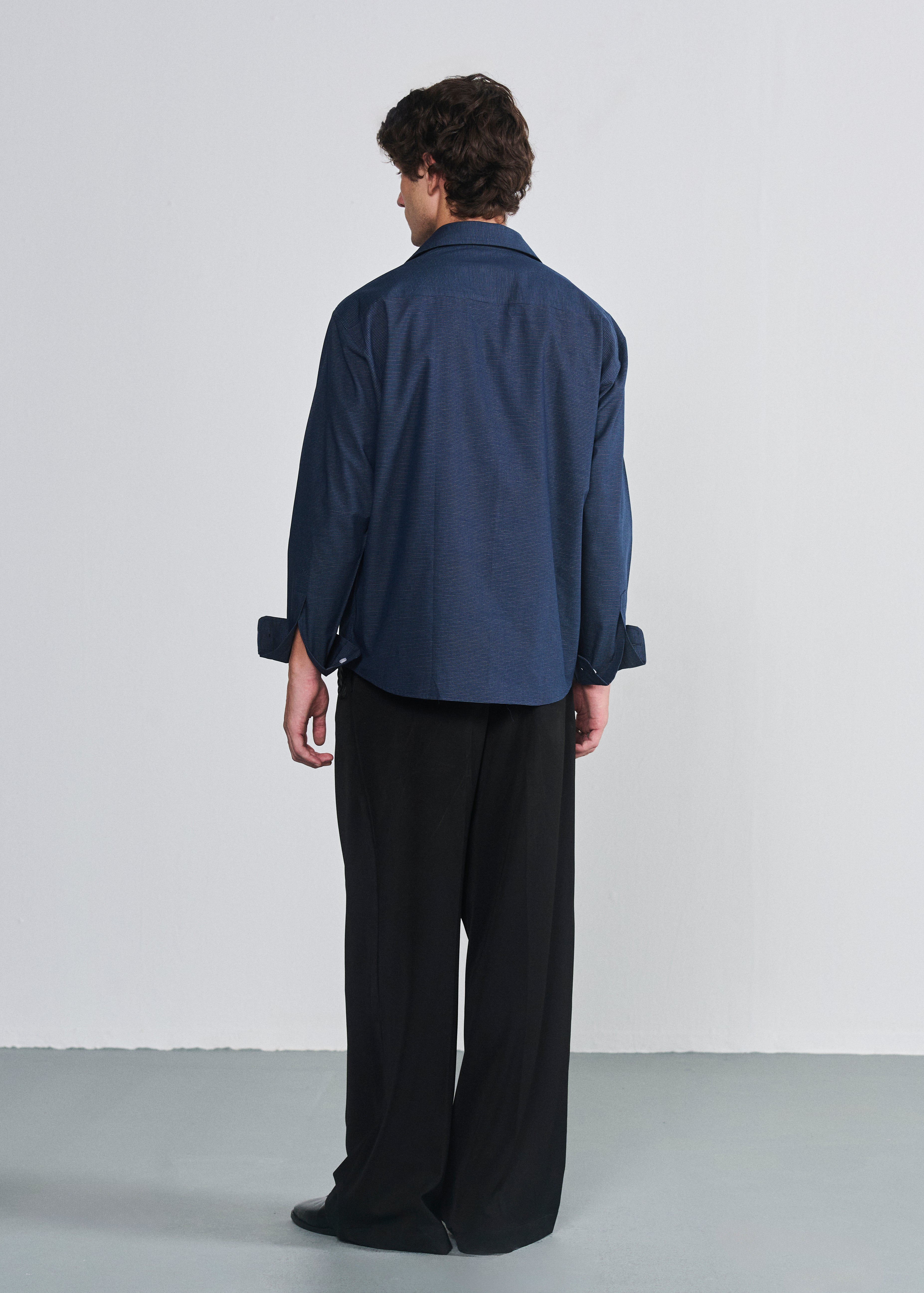 Signature Striped Shirt - Navy