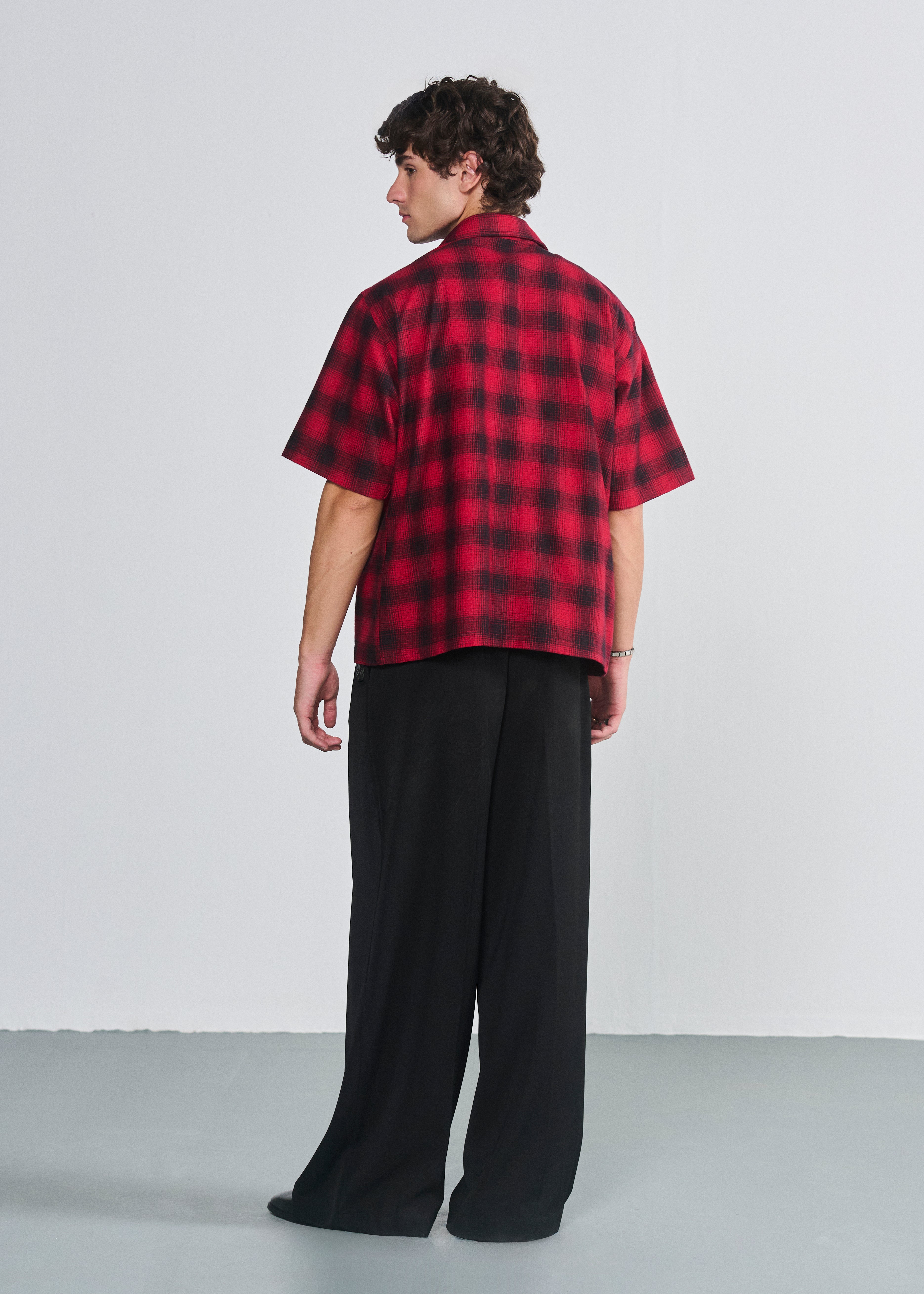 Short Sleeve Flannel Shirt