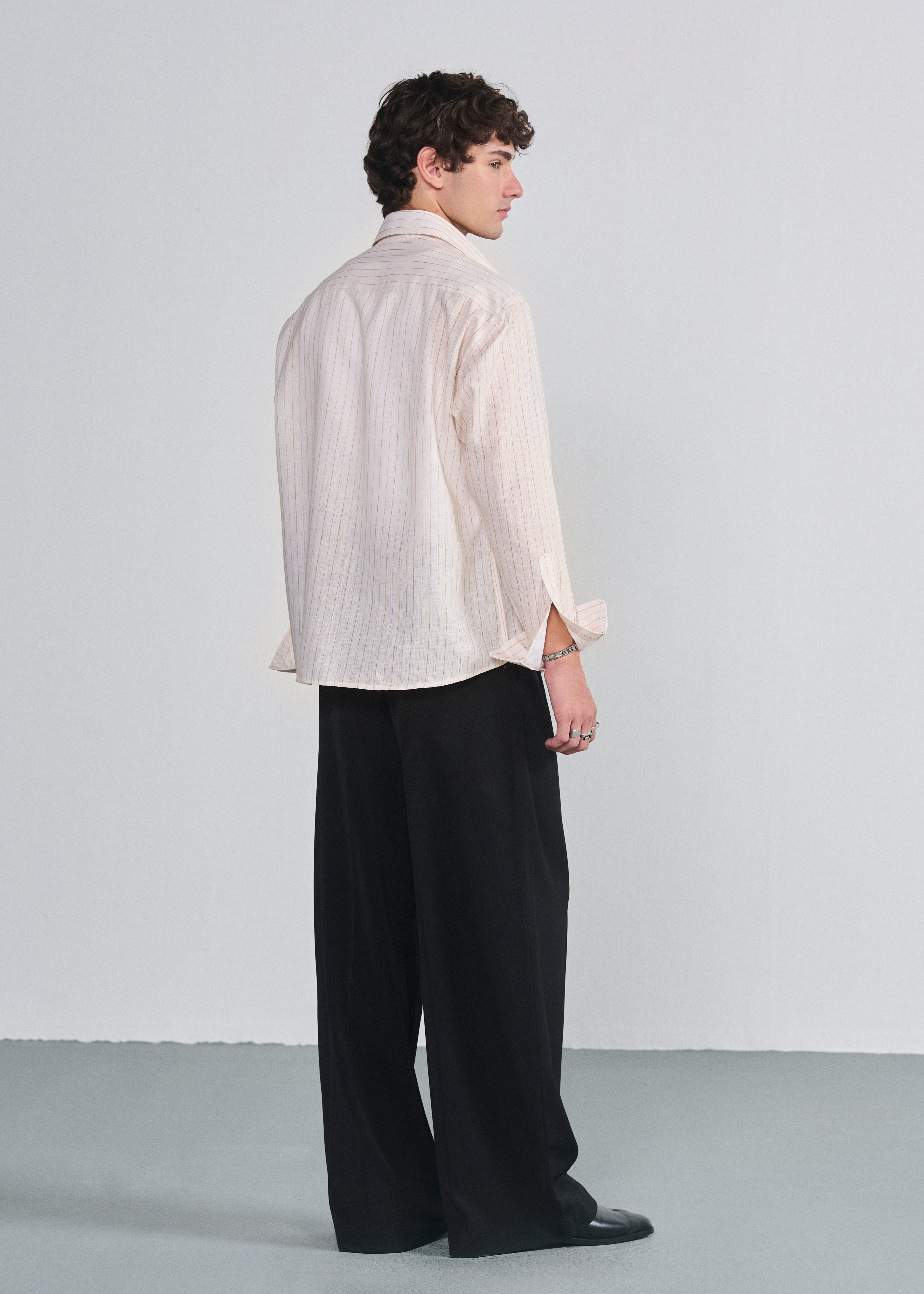 Signature Striped Shirt - Cream