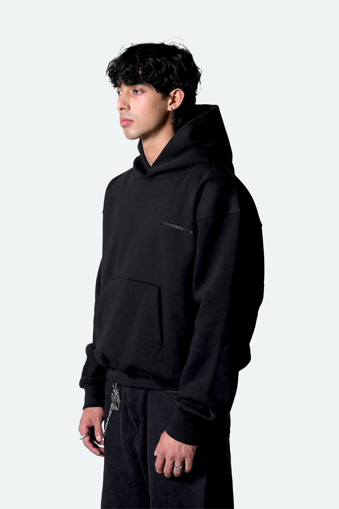 V1 Hoodie - Jet Black (Unisex)