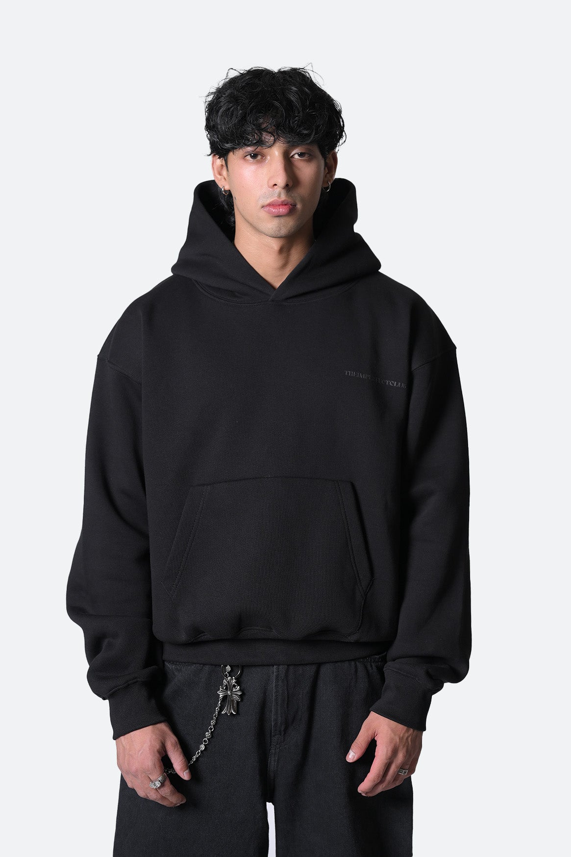 V1 Hoodie - Jet Black (Unisex)